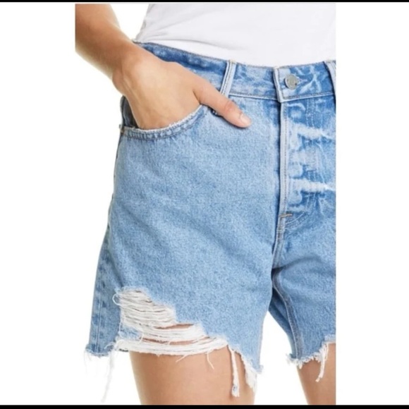 GRLFRND One Last Song Jourdan Distressed Cutoff Denim Shorts 
size 27 - Picture 9 of 12